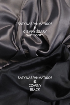 CIENKA SATYNA PODSZEWKOWA MATOWA SPANDEX 8006