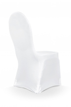 Elastic matt fabric chair cover