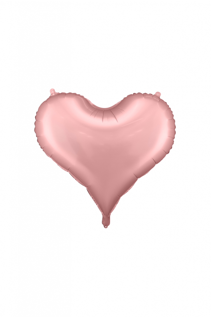 Foil balloon Heart, 75x64,5 cm, light pink