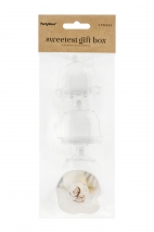 Boxes Cake Stand, colourless, 5.5x7.5cm