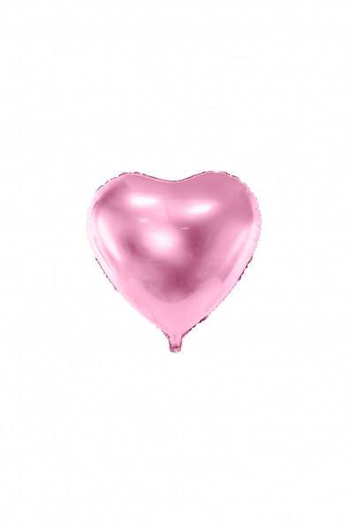 Foil Balloon Heart, 45cm, light pink