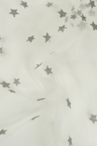 TULLE WITH STARS T2943