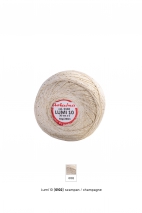 Lumi Metallic Crochet Thread 10, 50g, 280m