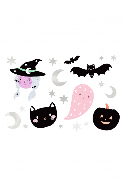  Temporary tattoos Halloween mix