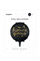 Balon foliowy Hocus Pocus, 45 cm, czarny