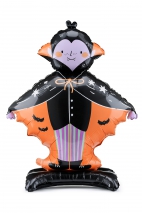 Standing foil balloon Dracula, 64x81 cm, mix