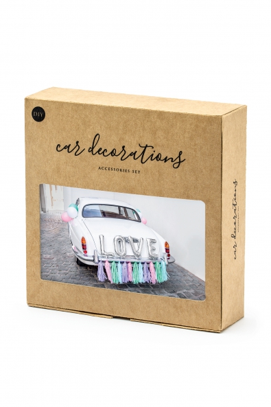  Car decoration kit - Love, mix