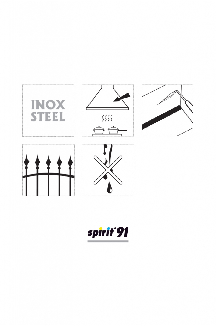 SPIRIT 91 Inox spray