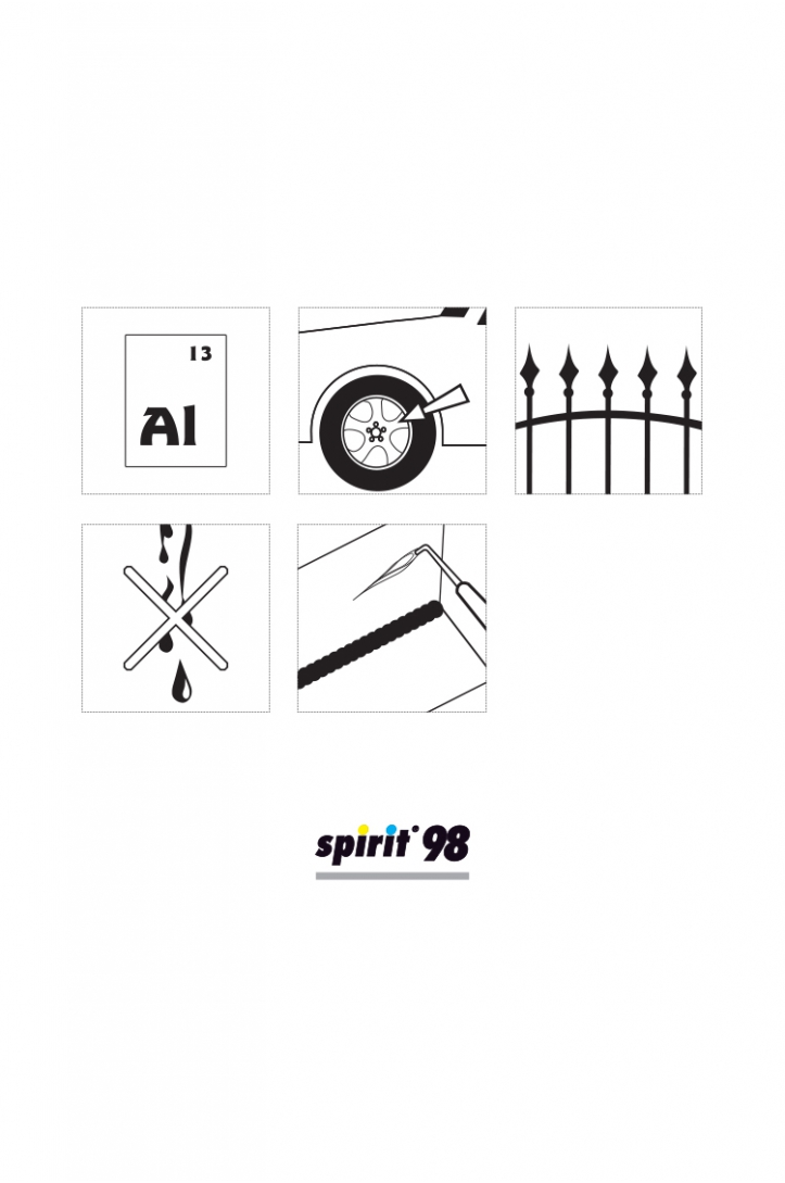 SPIRIT 98 Aluminium w spray'u