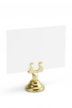 Place card holder, gold, 4cm