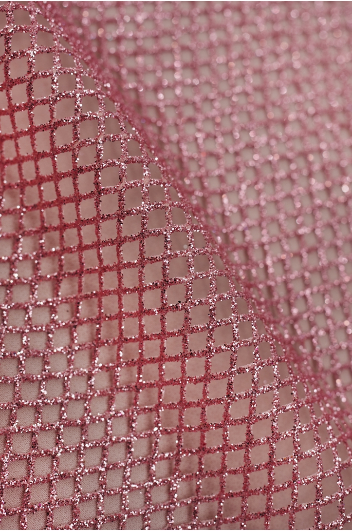 ELASTISCHER GLITTER-TÜL T2836