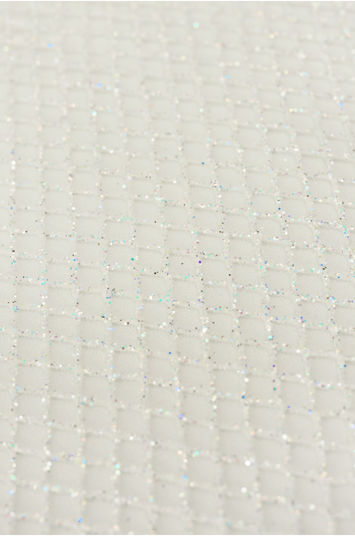 ELASTISCHER GLITTER-TÜL T2836