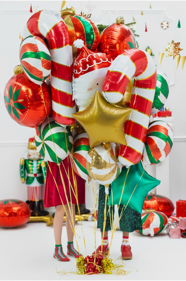 CANDY CANE FOIL BALLOON 50x82cm