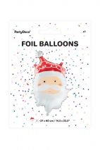 SANTA CLAUS FOIL BALLOON 50x70 cm