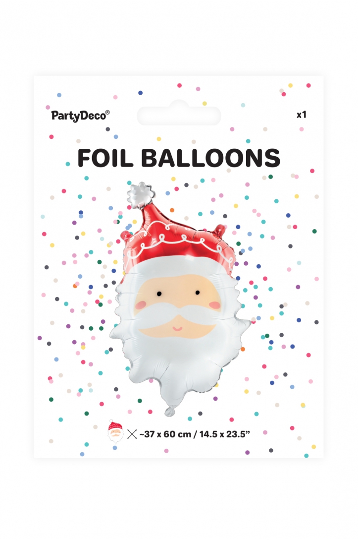 SANTA CLAUS FOIL BALLOON 50x70 cm