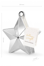 GOLD STAR BALLOON WEIGHT