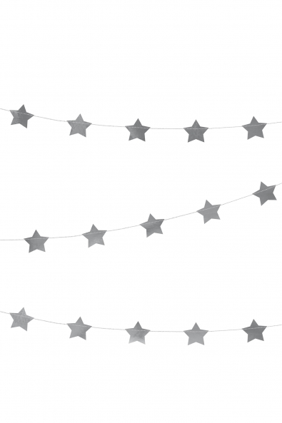 SILVER STAR GARLAND 3.6 m