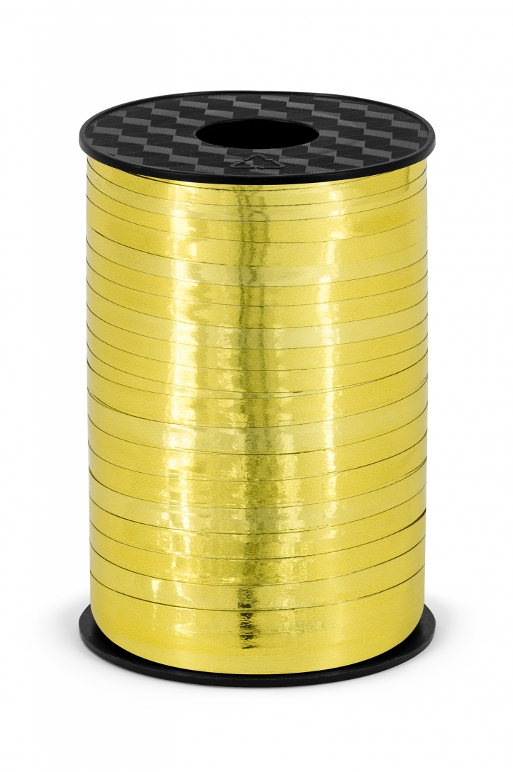 GOLD PLASTIC RIBBON 5mm/225m