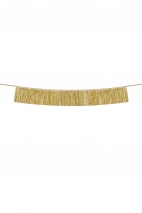 FRINGE GARLAND GOLD