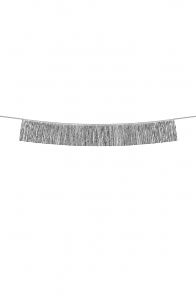  FRINGE GARLAND SILVER