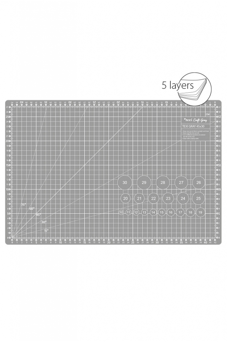 Cutting and slicing kit, size 45x30 cm